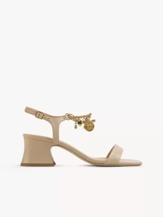 Sandalo con tacco Chloé Charms