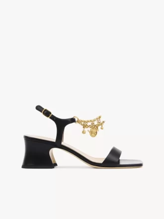 Sandalo con tacco Chloé Charms Sandalo con tacco Chloé Charms