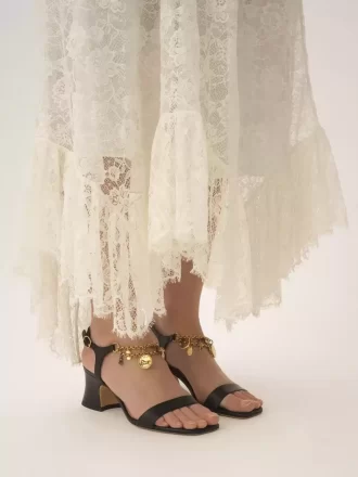Sandalo con tacco Chloé Charms Sandalo con tacco Chloé Charms