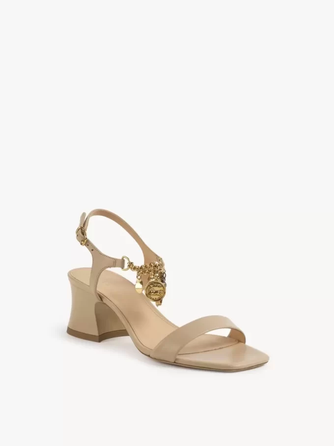 Sandalo con tacco Chloé Charms Sandalo con tacco Chloé Charms
