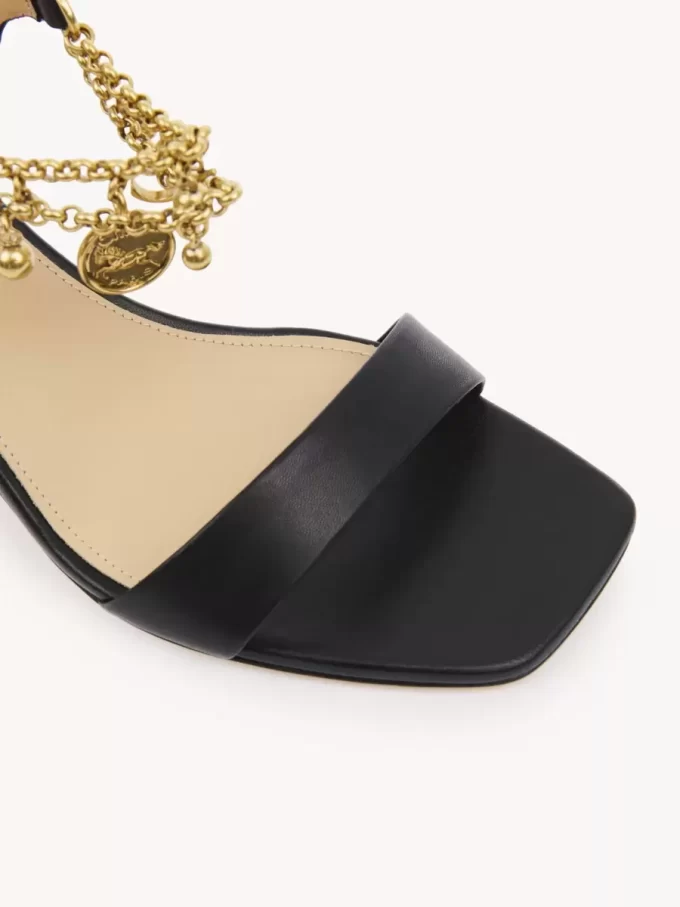 Sandalo con tacco Chloé Charms Sandalo con tacco Chloé Charms