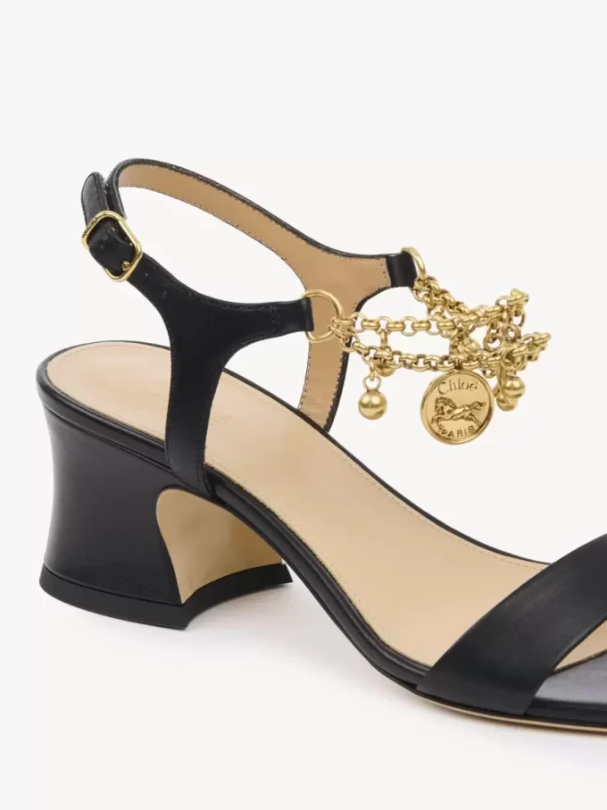Sandalo con tacco Chloé Charms Sandalo con tacco Chloé Charms