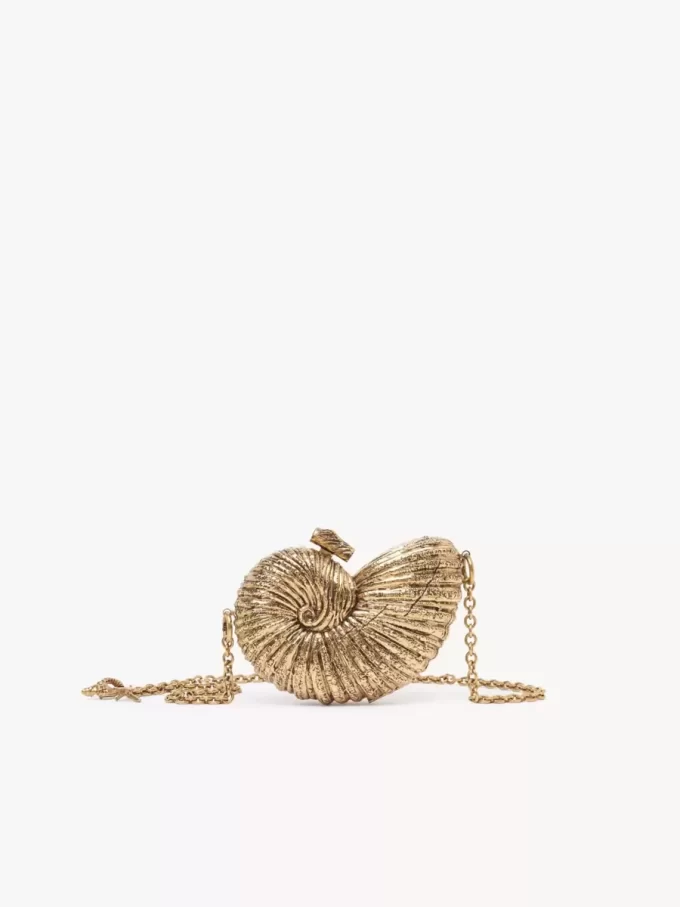 Sea Treasures Shell minaudière in metallo Sea Treasures Shell minaudière in metallo