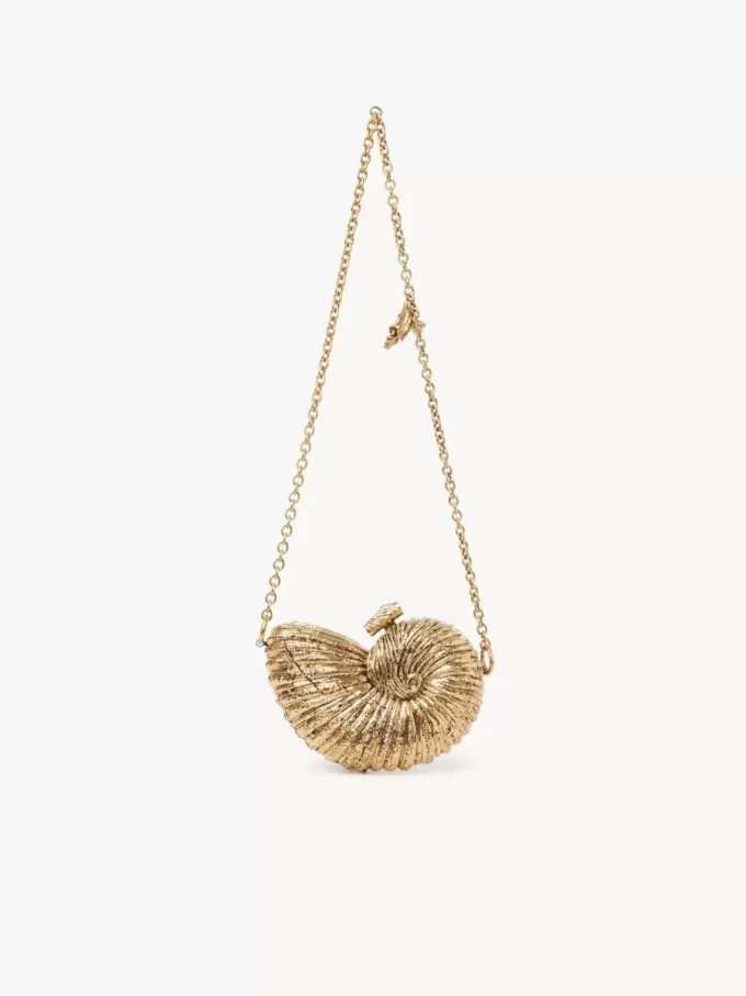 Sea Treasures Shell minaudière in metallo Sea Treasures Shell minaudière in metallo