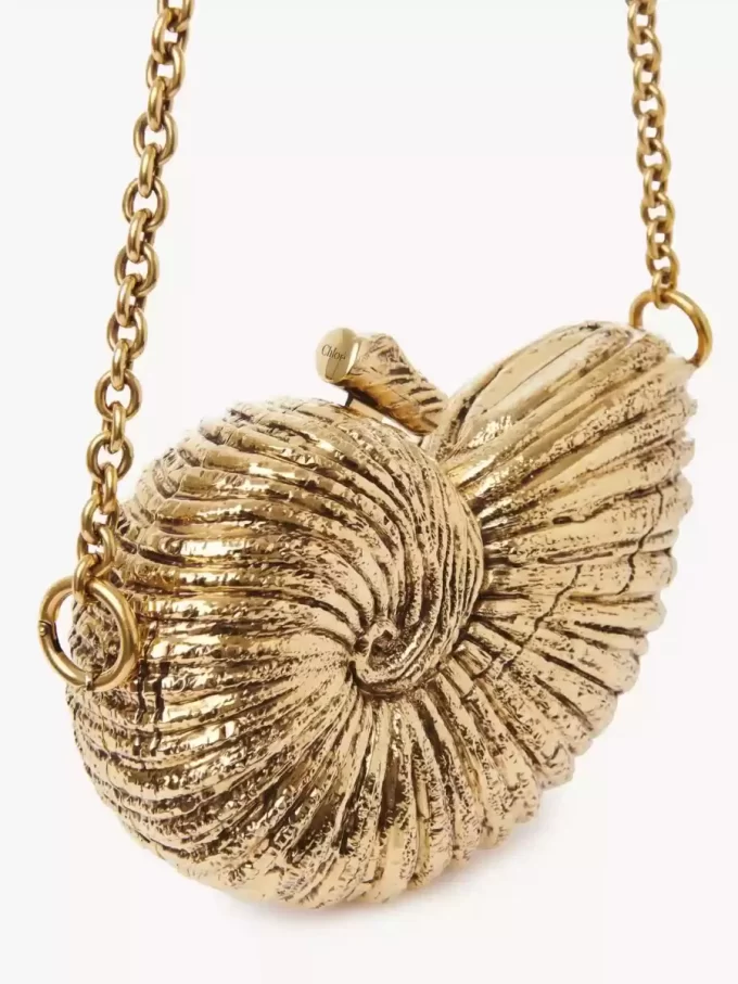 Sea Treasures Shell minaudière in metallo Sea Treasures Shell minaudière in metallo