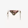 Slip bikini con stampa a rose Slip bikini con stampa a rose
