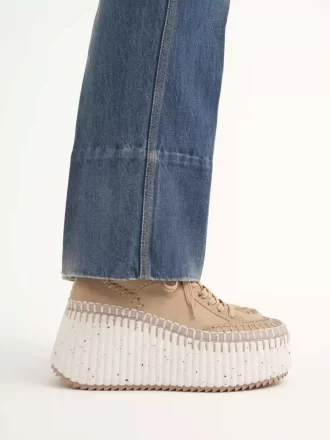 Sneaker con zeppa Nama