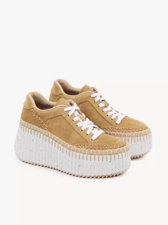 Sneaker con zeppa Nama
