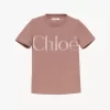T-shirt aderente in jersey di cotone T-shirt aderente in jersey di cotone