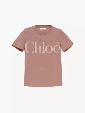 T-shirt aderente in jersey di cotone