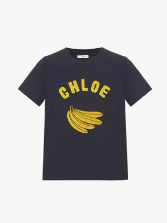 T-shirt con logo Baby Fit in jersey di cotone