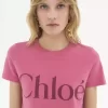 T-shirt con logo Baby Fit in jersey di cotone T-shirt con logo Baby Fit in jersey di cotone