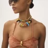 Top bikini con dettagli in metallo Top bikini con dettagli in metallo