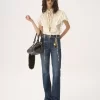 Jeans dritti in denim Jeans dritti in denim