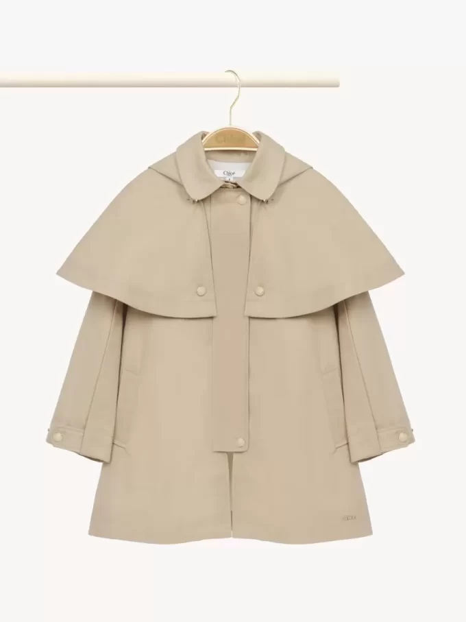 Trench con cappuccio Trench con cappuccio
