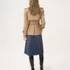 Trench corto in gabardine di cotone Trench corto in gabardine di cotone
